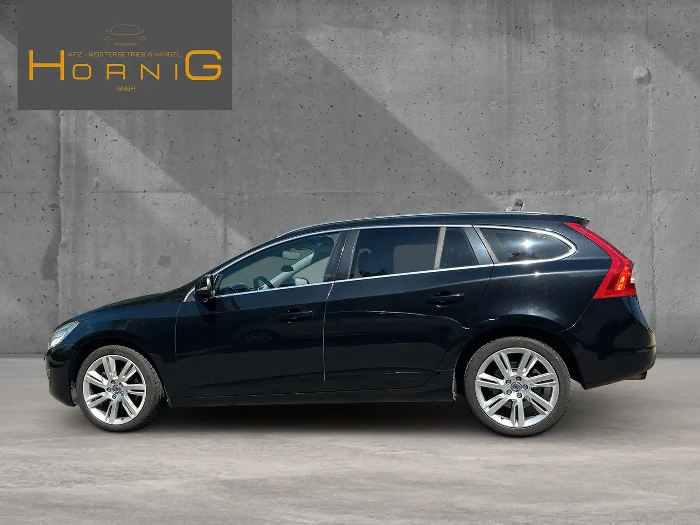 Volvo V60 Kombi Summum °COGNAC LEDER UVM.°HU&SERVICE° Negro - 2