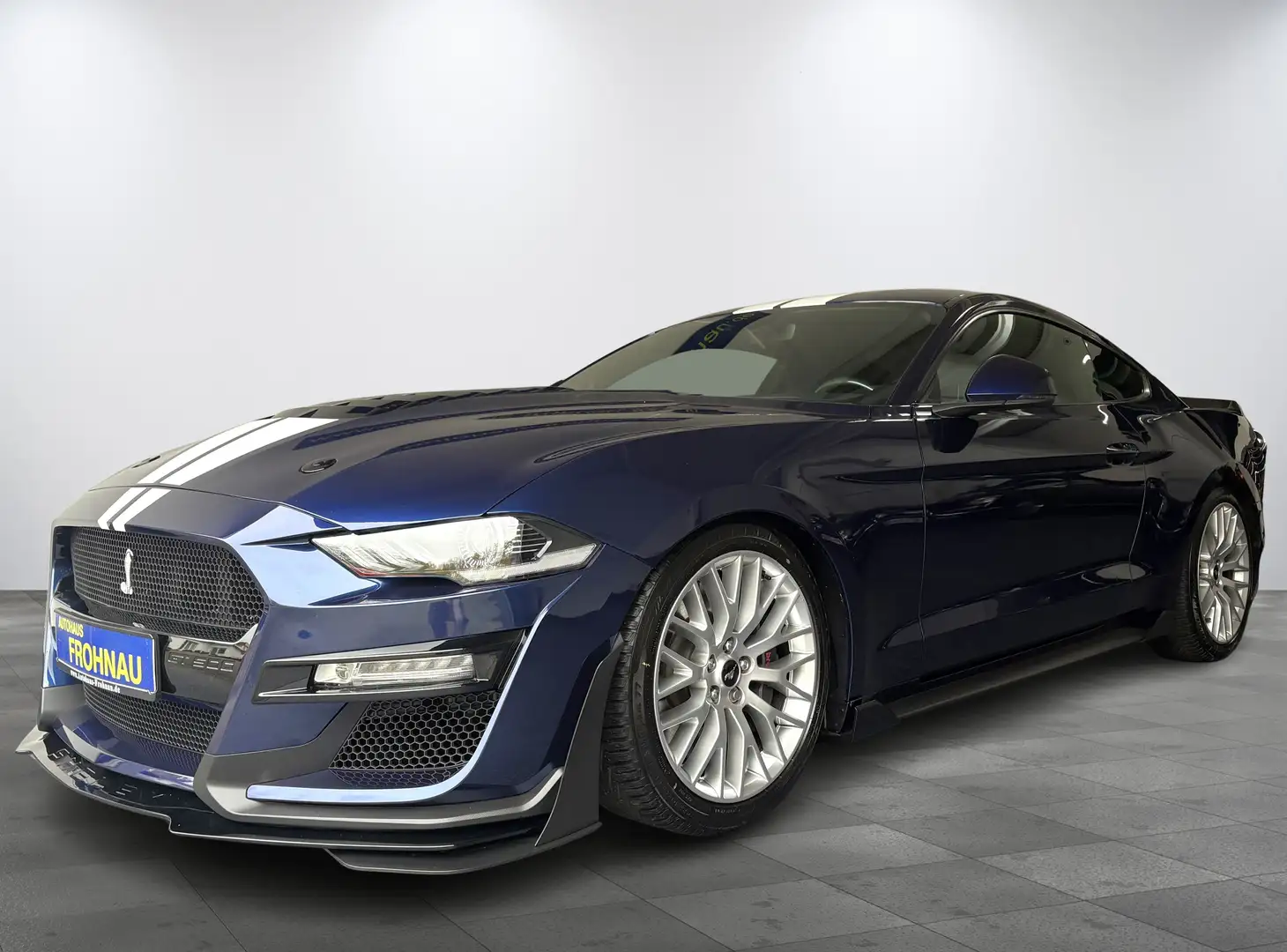 Ford Mustang Shelby GT 726PS Kompressor Digi Tacho Schalensitze Blu/Azzurro - 1