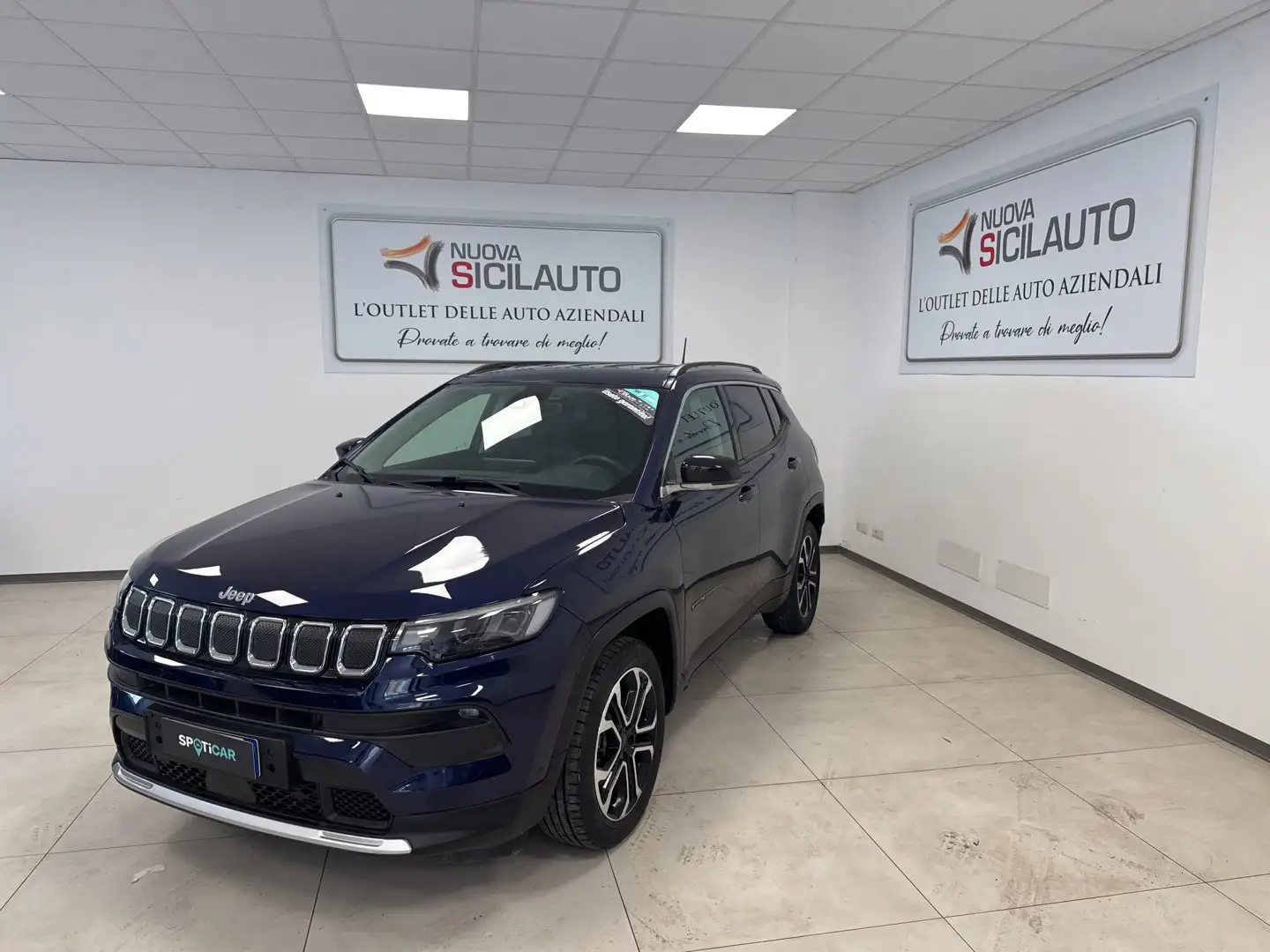 Jeep Compass II 2021 1.6 mjt Limited 2wd 130cv Azul - 2