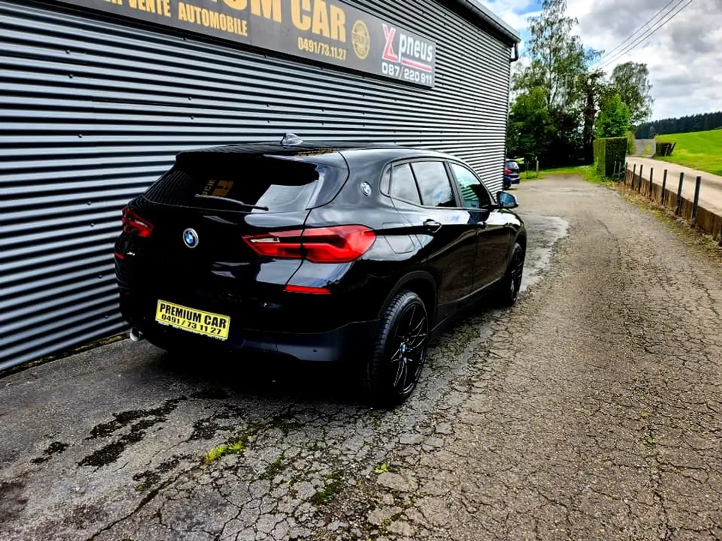 BMW X2 1.5iA sDrive18 OPF TOIT OUVRANT PACK SPORT XENON Zwart - 2