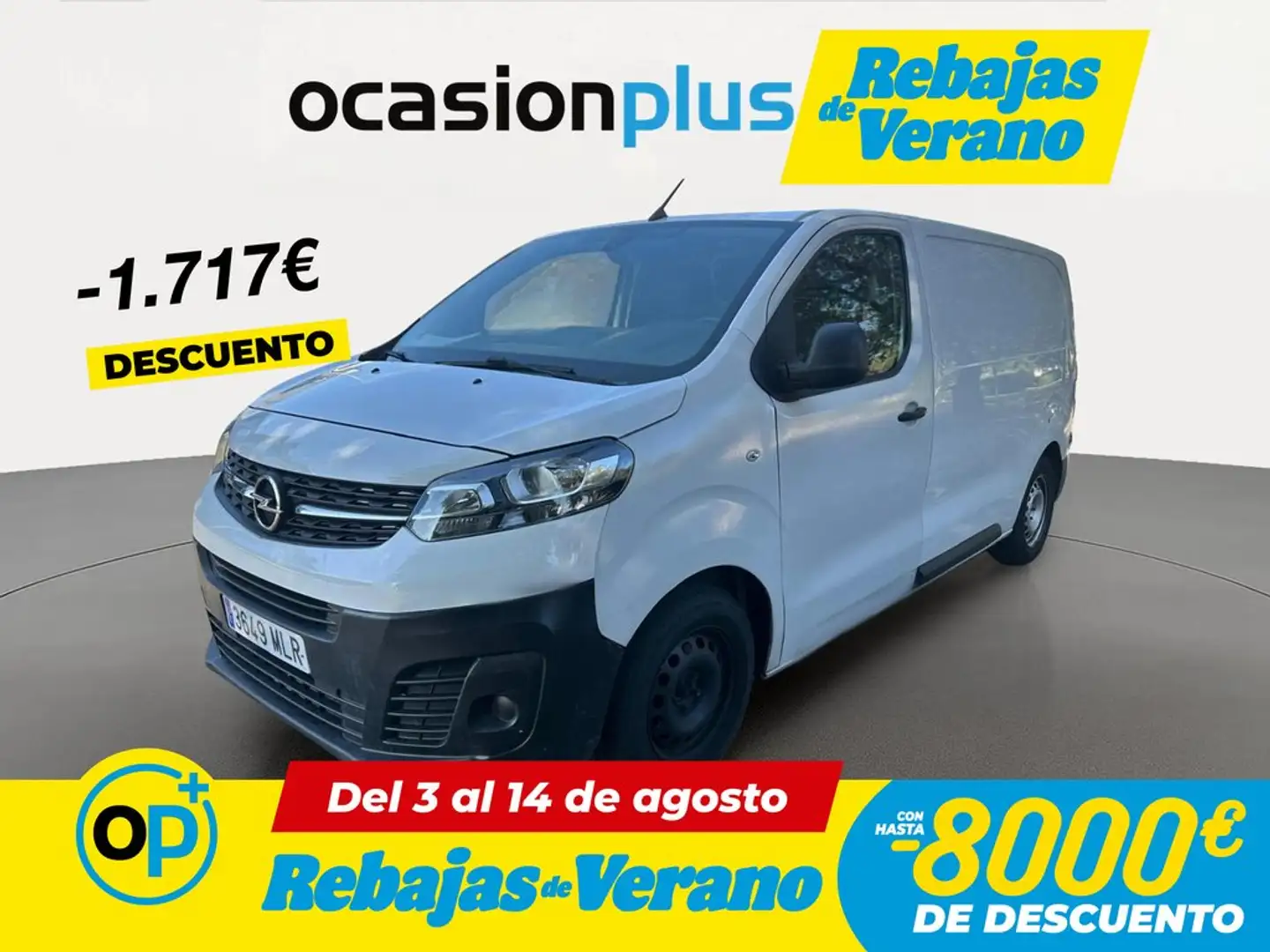 Opel Vivaro Furgón 1.5 BlueHDi S&S Carga Standard M 10 Blanco - 1