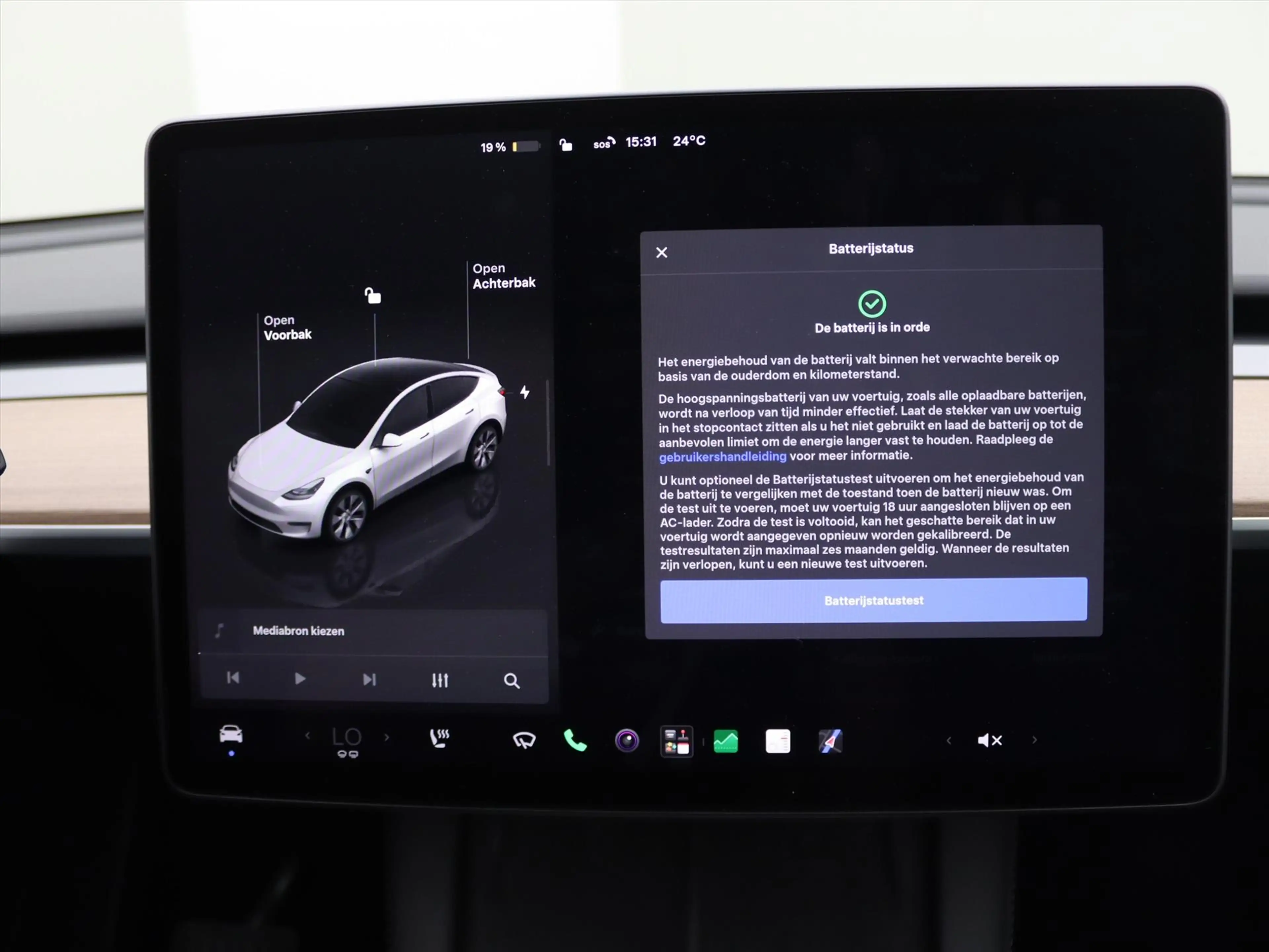 Tesla Model Y Long Range AWD 75kWh 351pk 91,3% SoH [ AMD RYZEN+A — photo 33