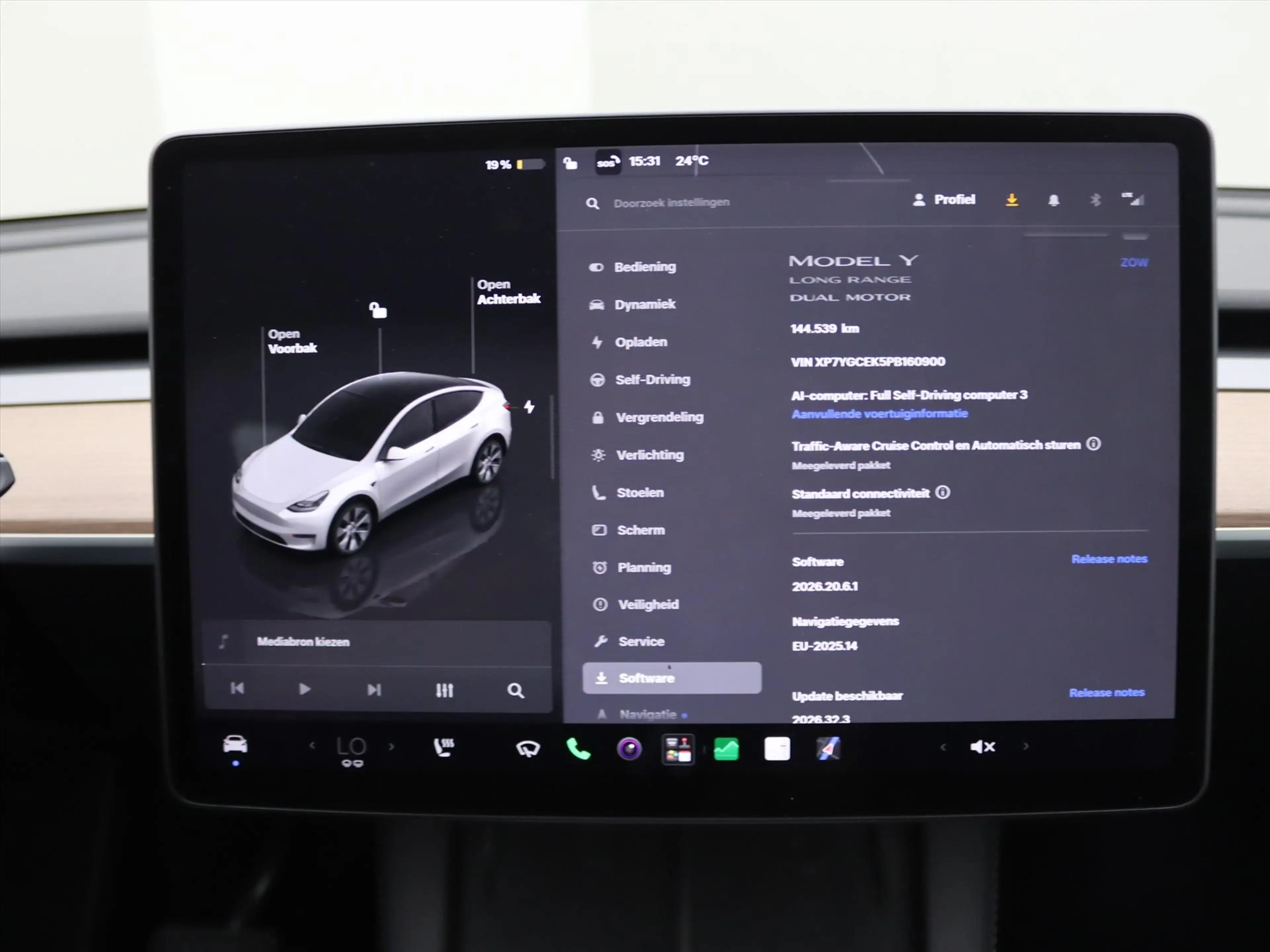 Tesla Model Y Long Range AWD 75kWh 351pk 91,3% SoH [ AMD RYZEN+A — photo 31