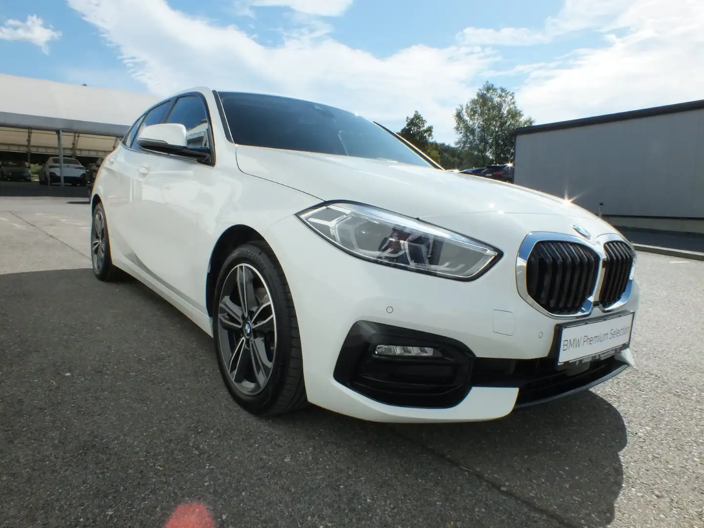 BMW 118 d Weiß - 2