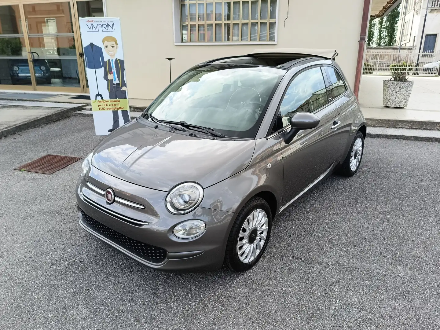 Fiat 500C 1.2 lounge Grau - 2