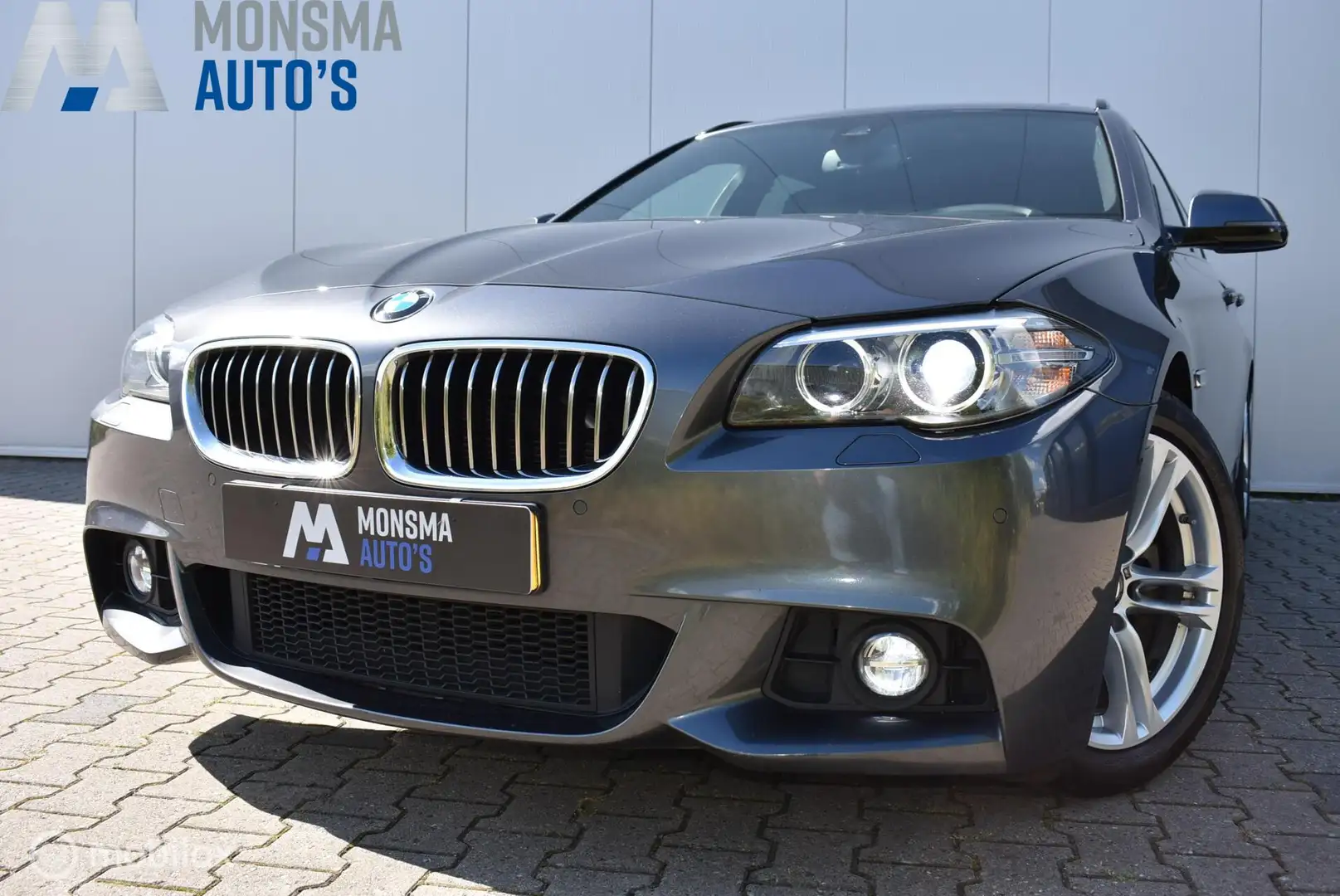 BMW 520 5-serie Touring 520d M Sport Edition Gris - 2