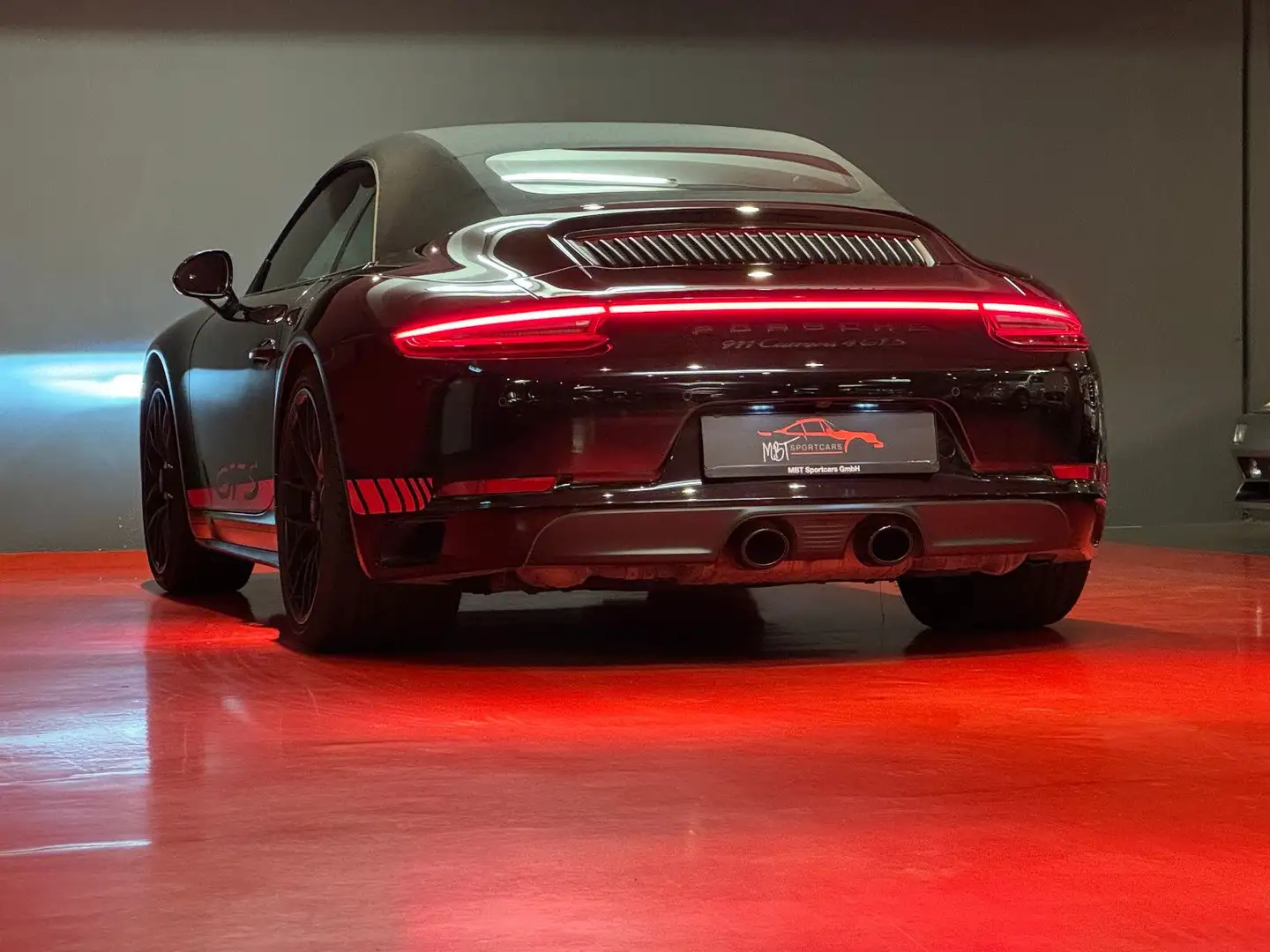 Porsche 911 /C4/GTS/3,0 450PS/CABRIO/DEUTSCH/LIFT/SERVICE Negro - 2