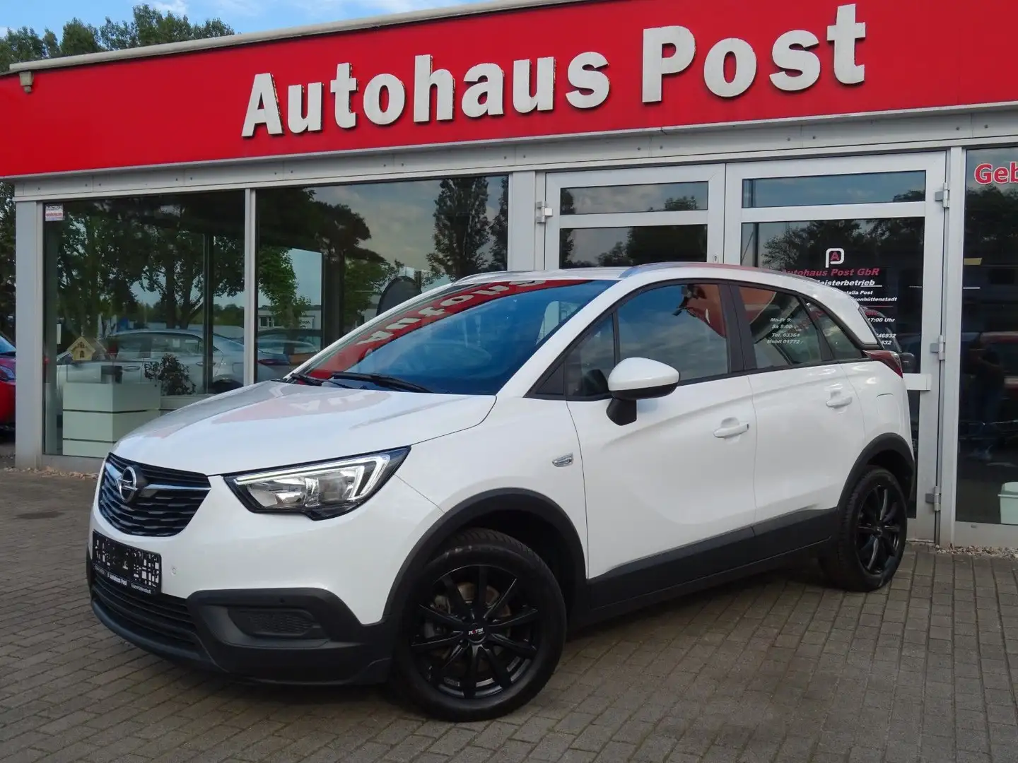 Opel Crossland X Edition Automatik Navi Einparkhilfe Weiß - 1