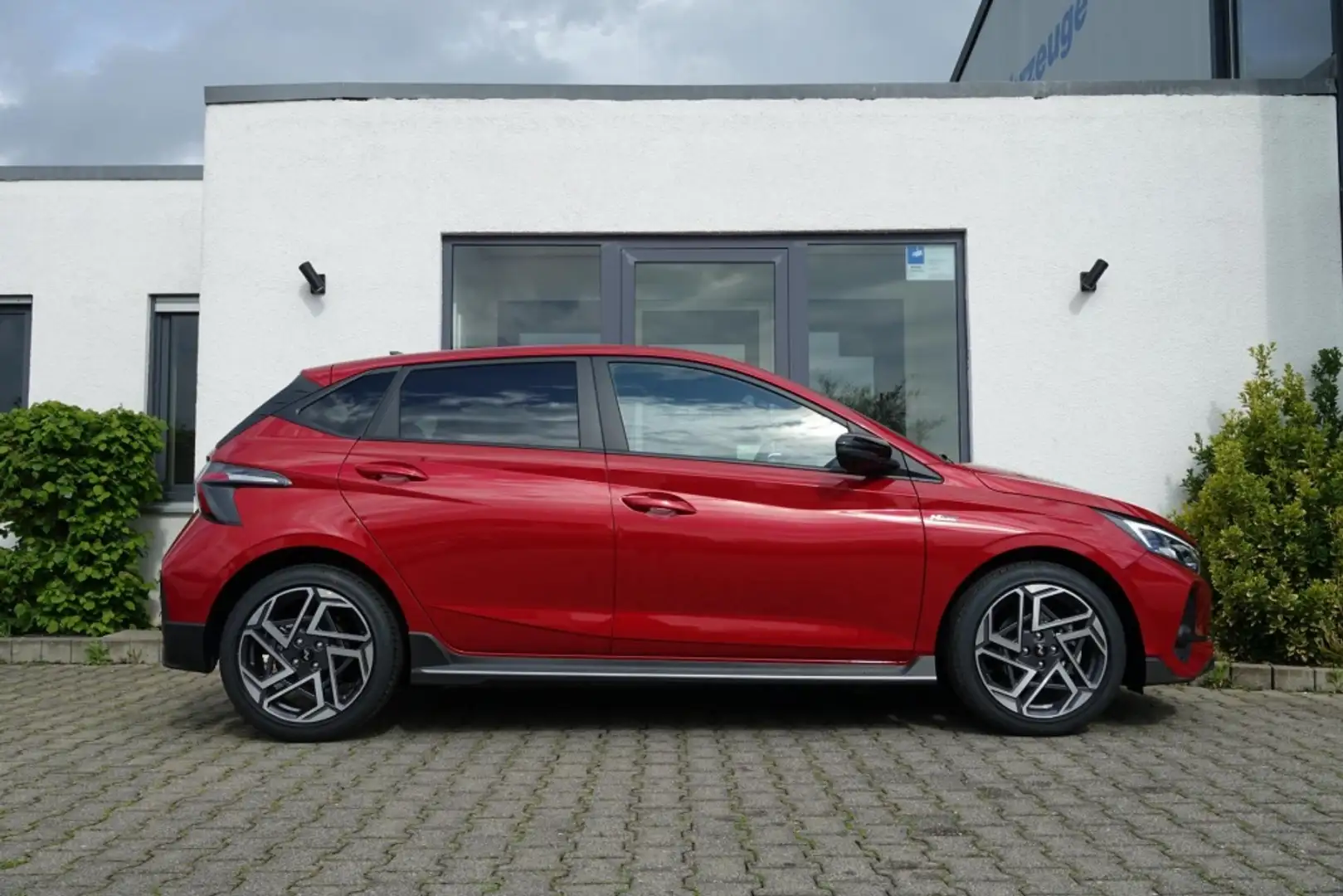 Hyundai i20 N-Line T-GDI DCT 100PS SOFORT! Piros - 2