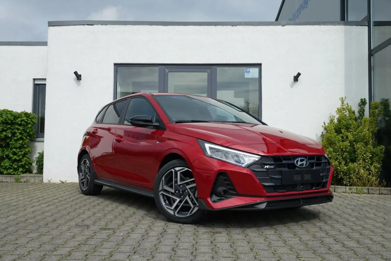 Hyundai i20 N-Line T-GDI DCT 100PS SOFORT! Piros - 1