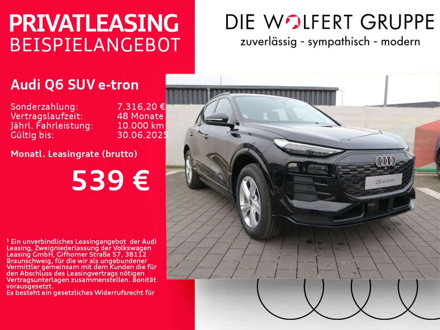 Audi Q6 *0,25%*TECH PAKET*KOMFORTPAKET* Negru - 1