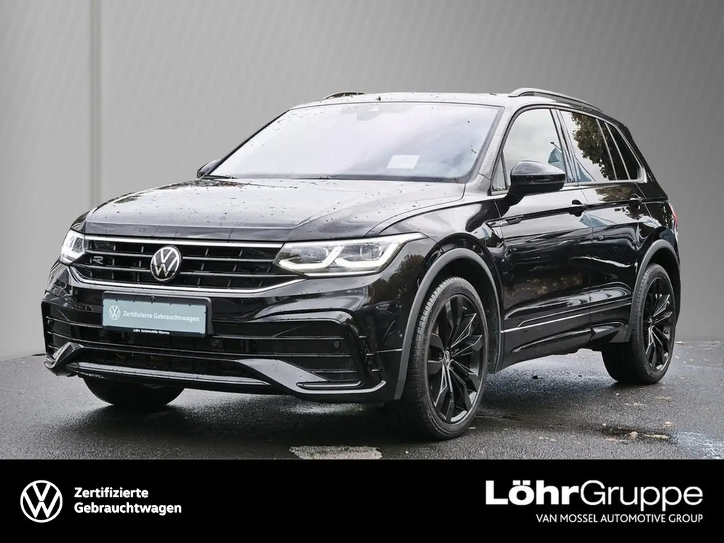Volkswagen Tiguan 1.5 TSI R-Line *LEDER*HARMAN-KARDON*AHK* Schwarz - 1