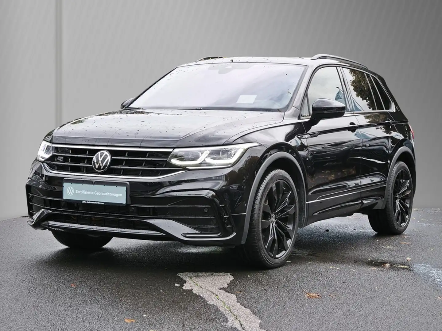 Volkswagen Tiguan 1.5 TSI R-Line *LEDER*HARMAN-KARDON*AHK* Schwarz - 2