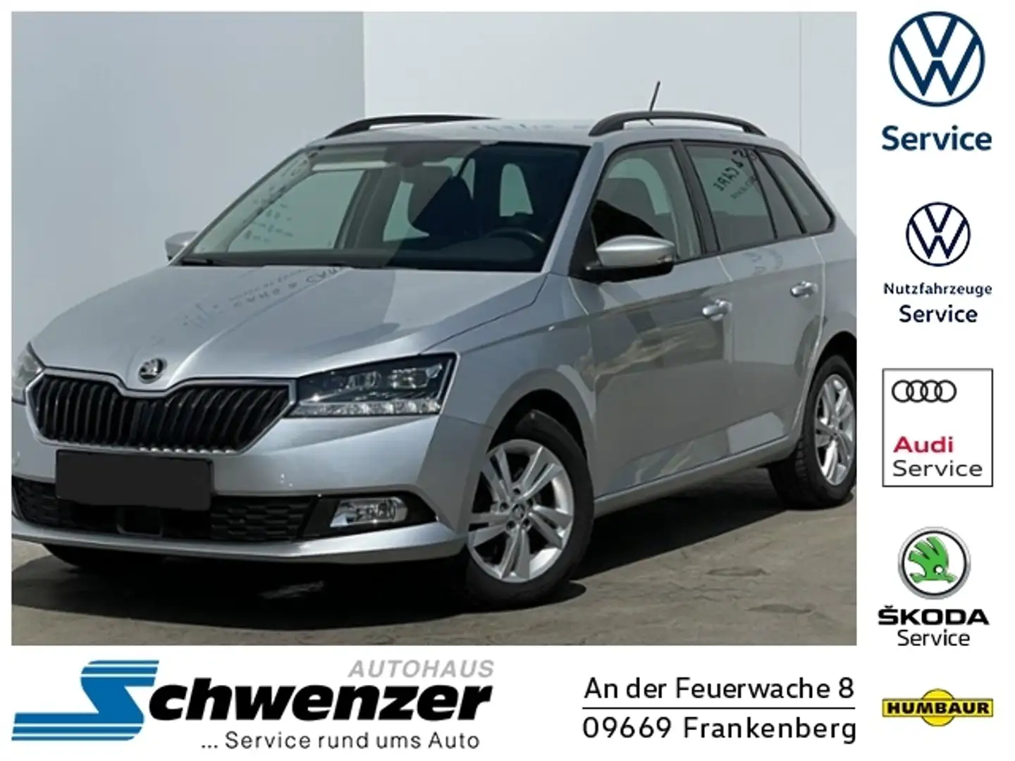 Skoda Fabia Combi Style LED SHZ ACC PDC RFK KLIMA ALU Argent - 1