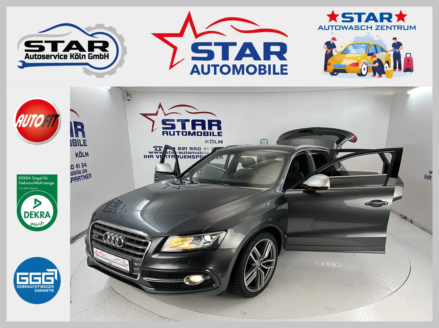 Audi SQ5 SQ5 3.0 TDI V6 24V competition quattro 240KW*EU 6 Grau - 1