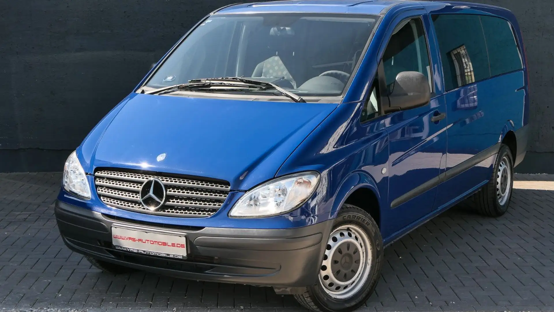 Mercedes-Benz Vito *lang*7 Sitze*Klima* Blau - 2