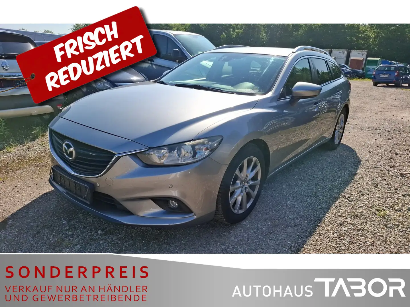 Mazda 6 Kombi 2.2 CD Aut. Center-Line Navi PDC SHZ LM Gri - 1