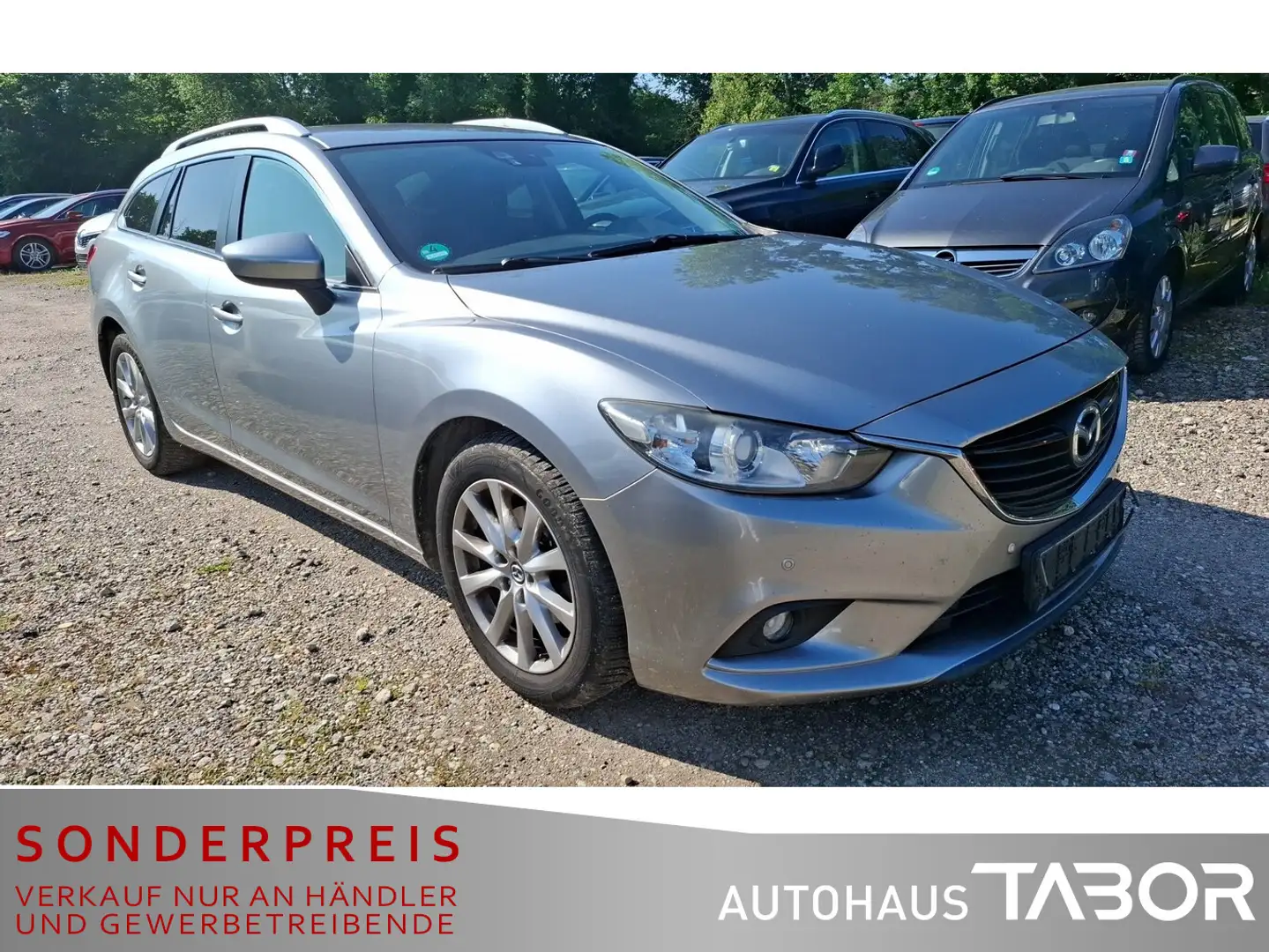 Mazda 6 Kombi 2.2 CD Aut. Center-Line Navi PDC SHZ LM Grau - 2