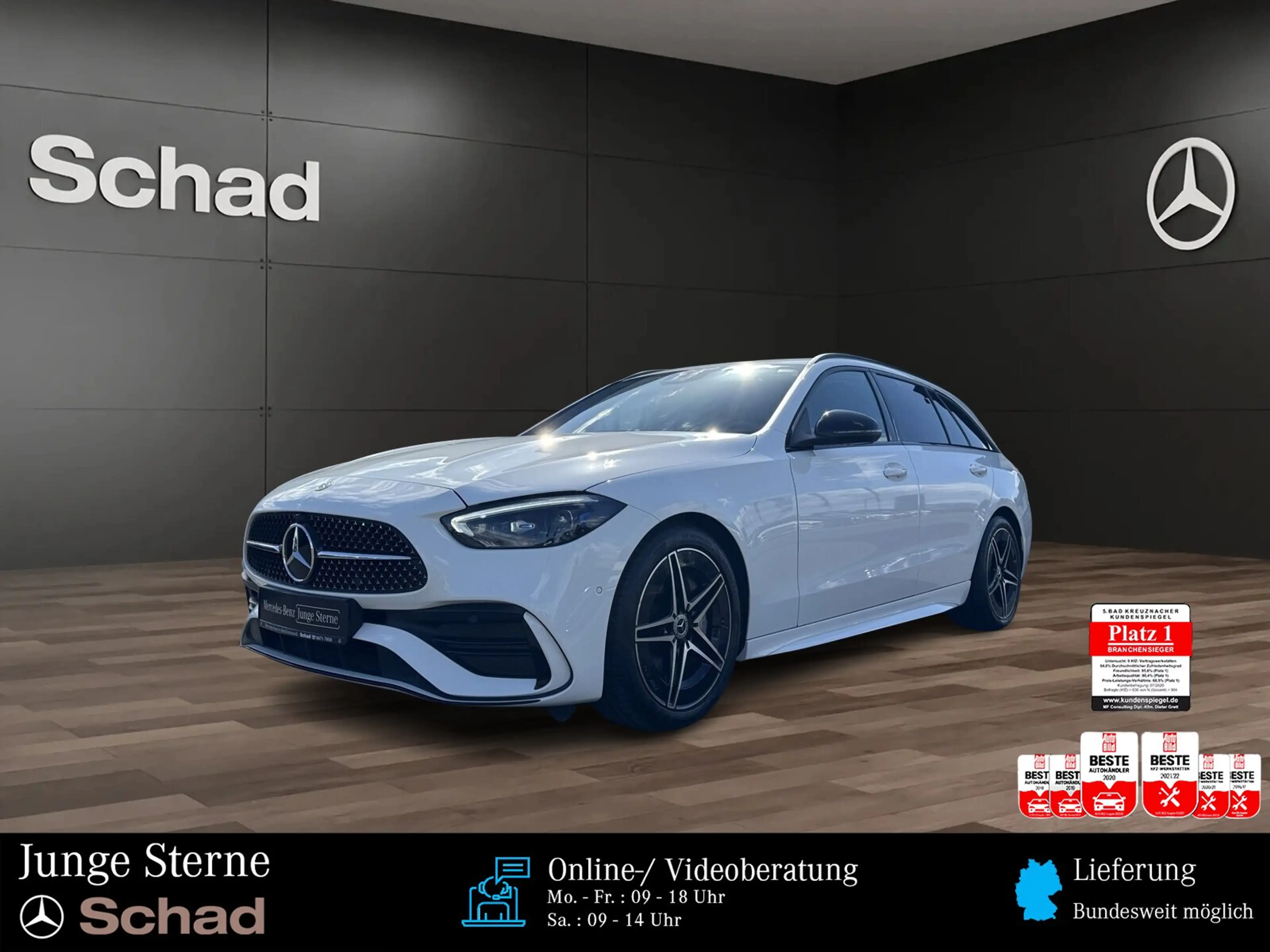 Mercedes-Benz C 200 C 200 T AMG NAVI+DISTRONIC+KAMERA+NIGHT+LED+SHZ+