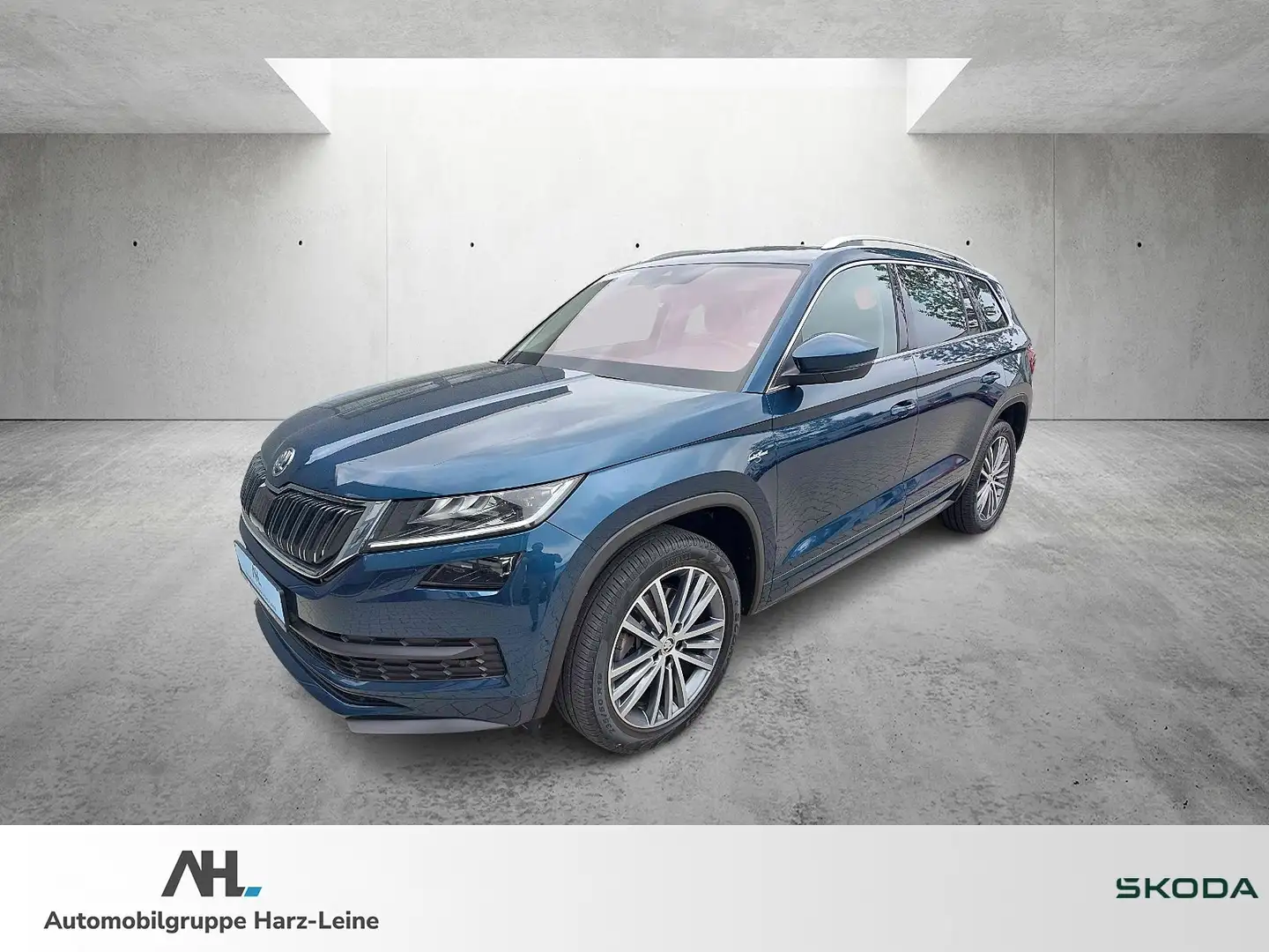 Skoda Kodiaq 2.0 TSI L&K 4x4 DSG LED Navi ACC 360° Blauw - 1