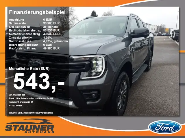 Ford Ranger DOKA Wildtrak 2.0l EcoBlue Laderaumrollo