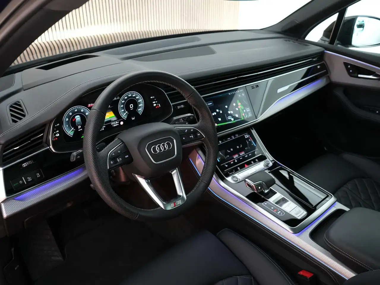Audi Q7 60 TFSI e quattro Pro Line S Competition achteras, миниатюра 3