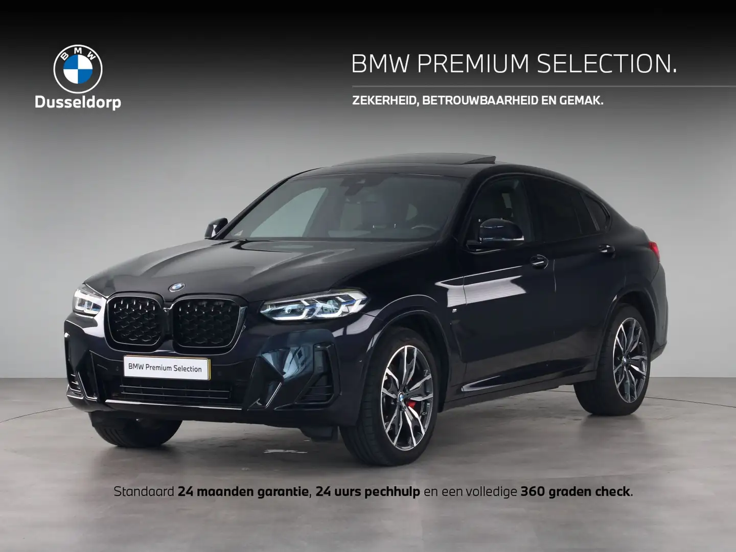 BMW X4 xDrive20i M Sport Pro Zwart - 1