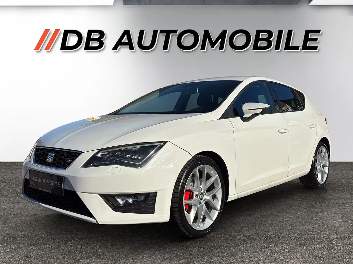 SEAT Leon FR 2,0 TDI CR Start-Stopp Weiß - 1