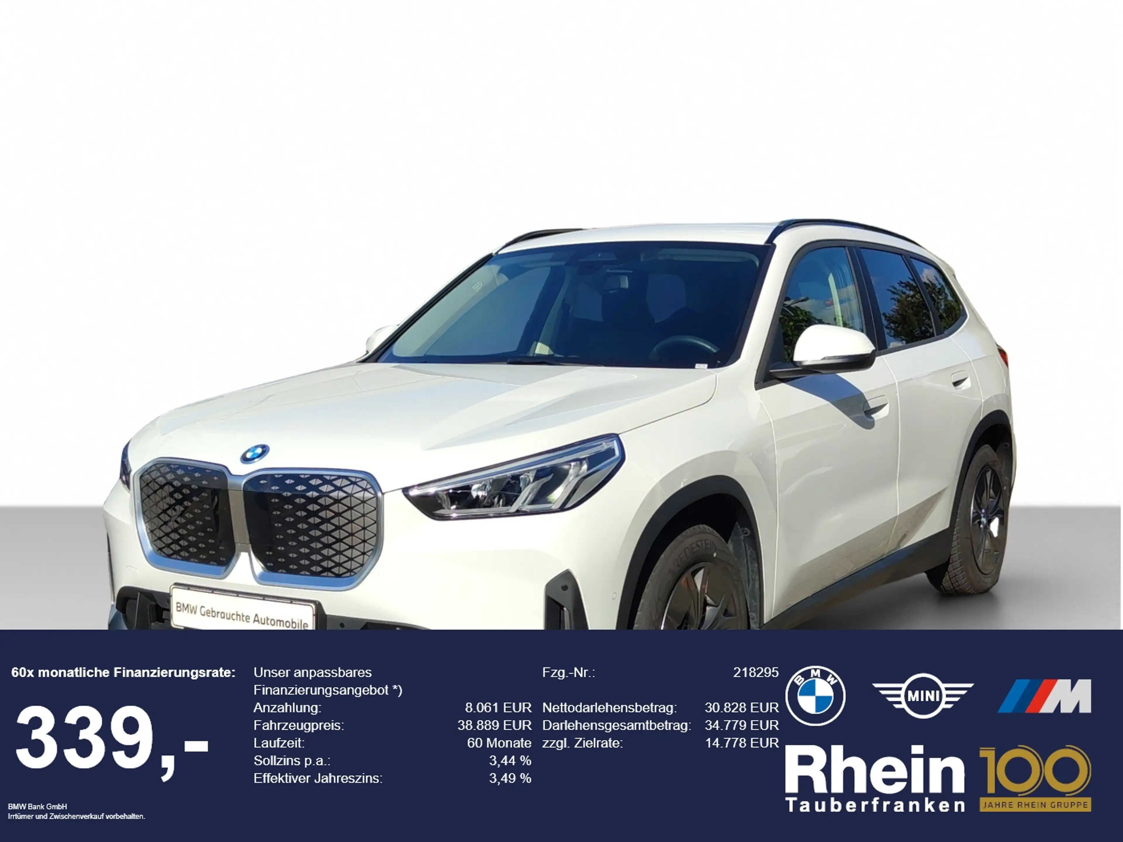 BMW iX1 xDrive30 AHK/CAM/M-Fwk/SH/NAVI/PRIVACY