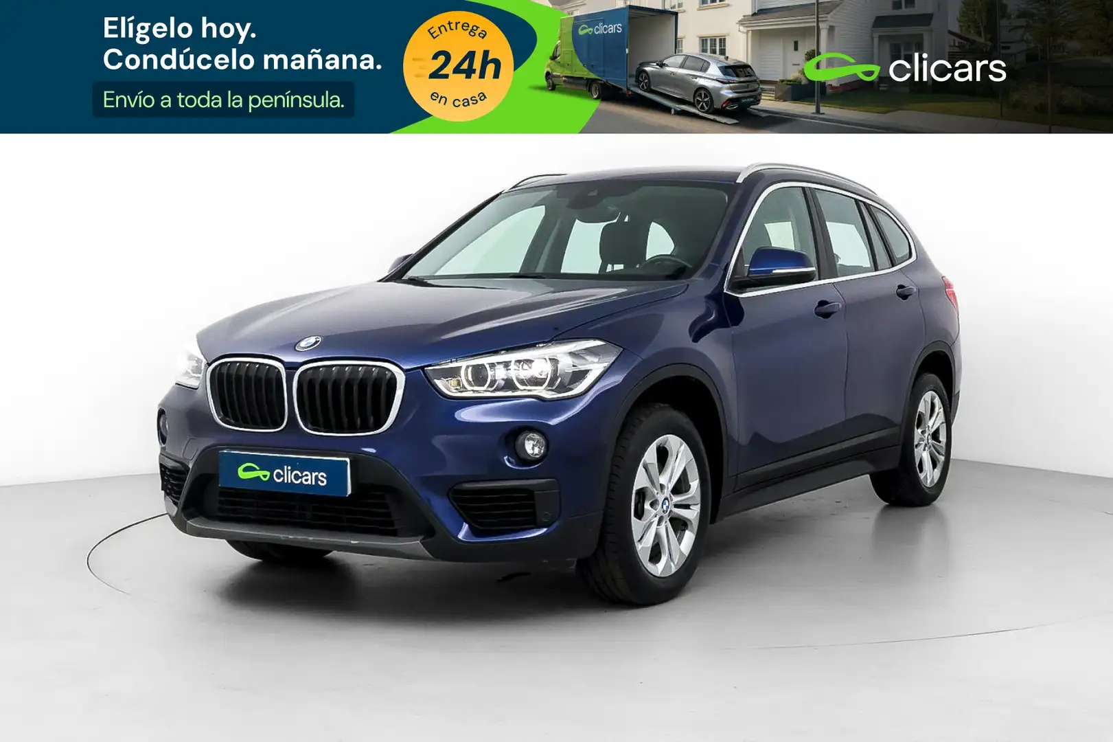 BMW X1 sDrive 18d Business Azul - 1