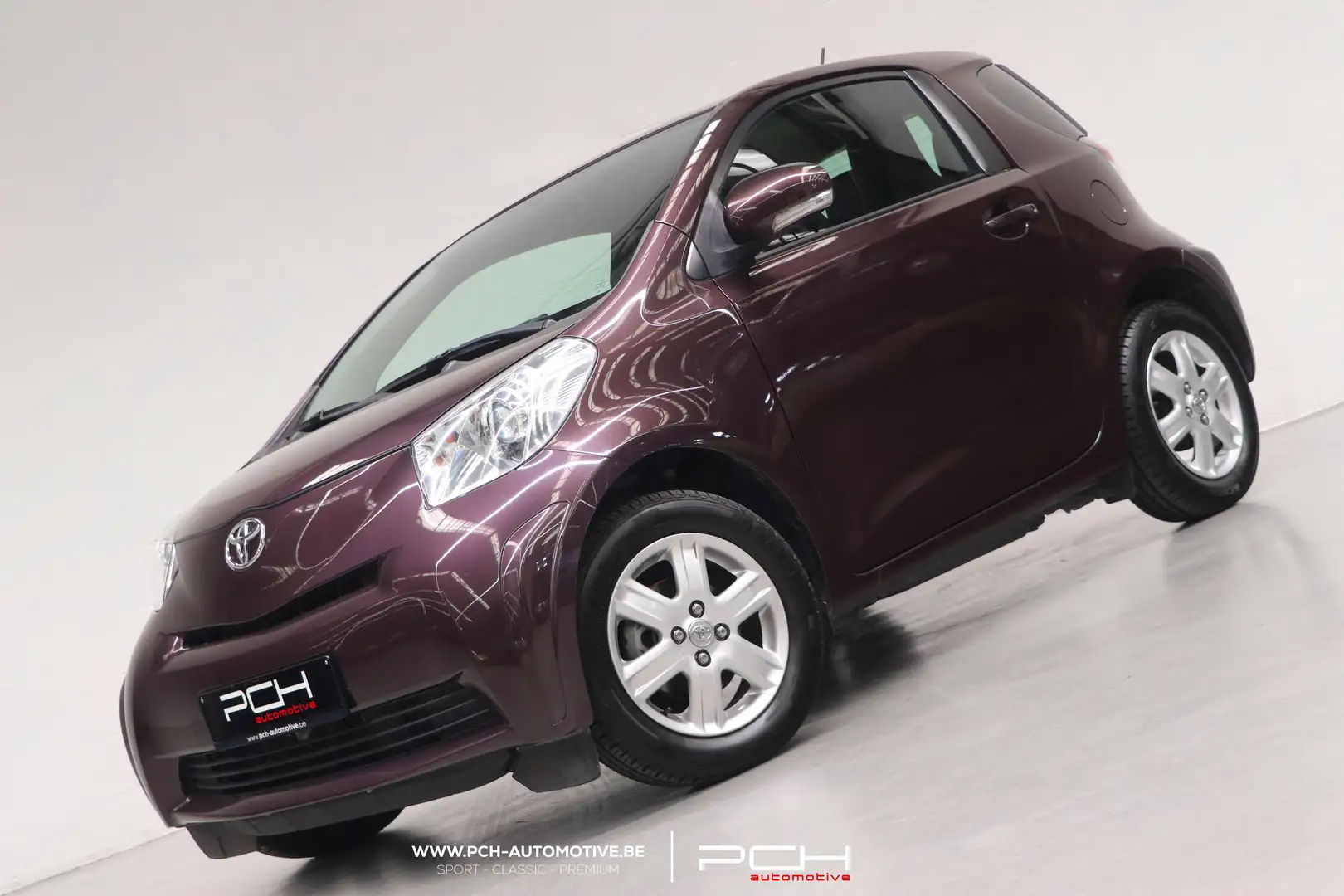Toyota iQ 1.0i VVT-i 68cv CLIM/CUIR/TISSU/S. CHAUFFANTS Mauve - 1