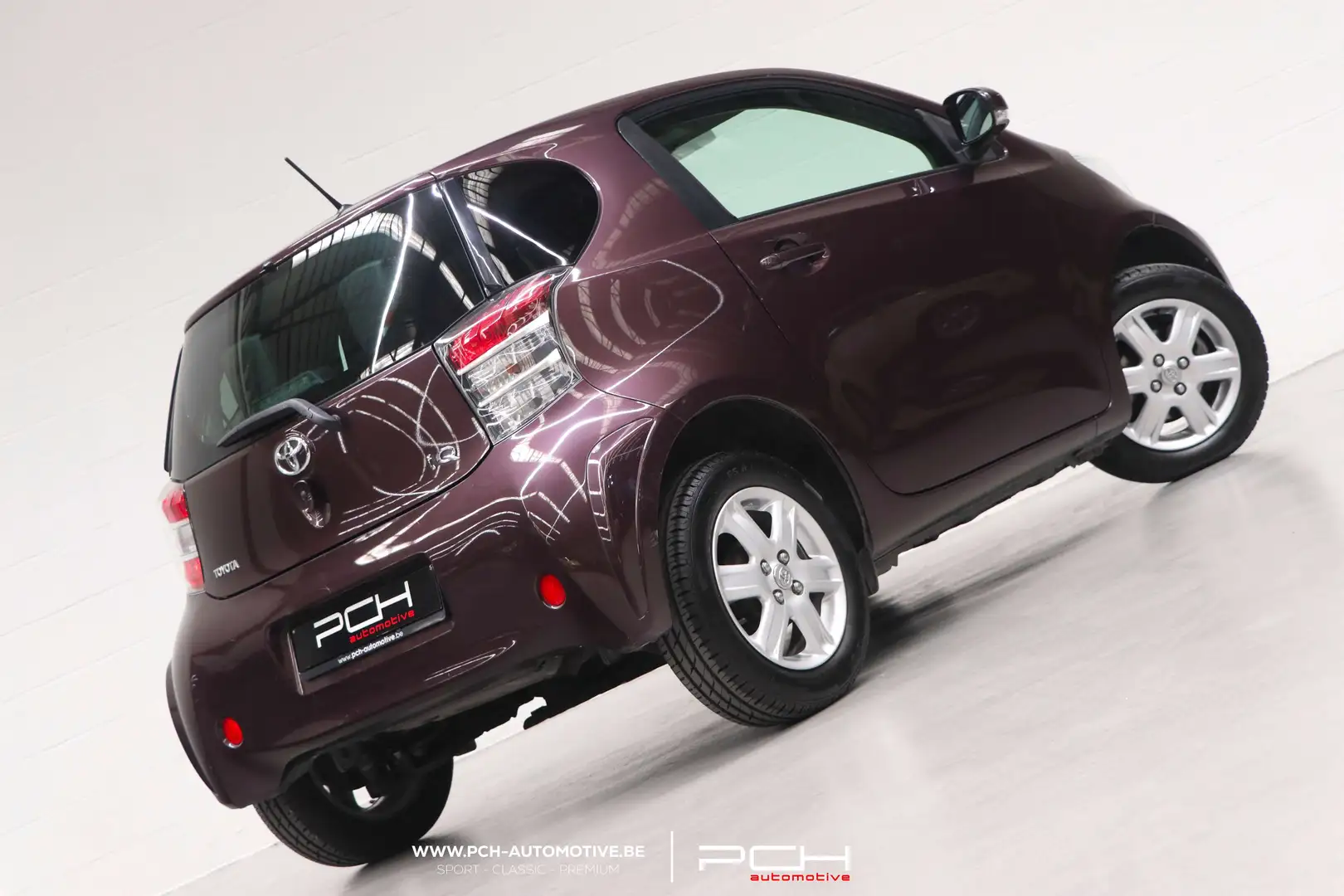 Toyota iQ 1.0i VVT-i 68cv CLIM/CUIR/TISSU/S. CHAUFFANTS Mauve - 2