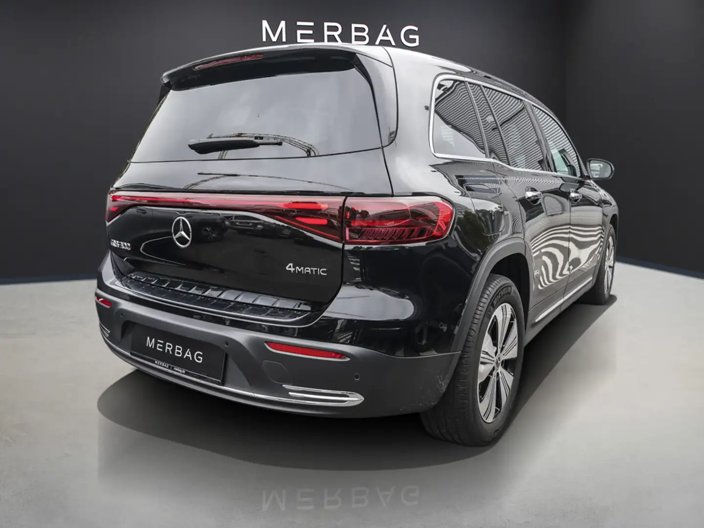 Mercedes-Benz EQB 300 4M PROGRESSIVE DISTRONIC 7-SITZER 360KAMERA Noir - 2