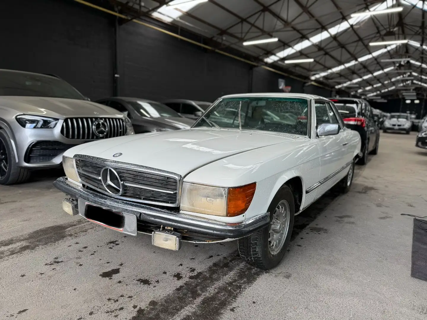 Mercedes-Benz SLC 280 2.8i * Boite Manuelle * 1976 Weiß - 1