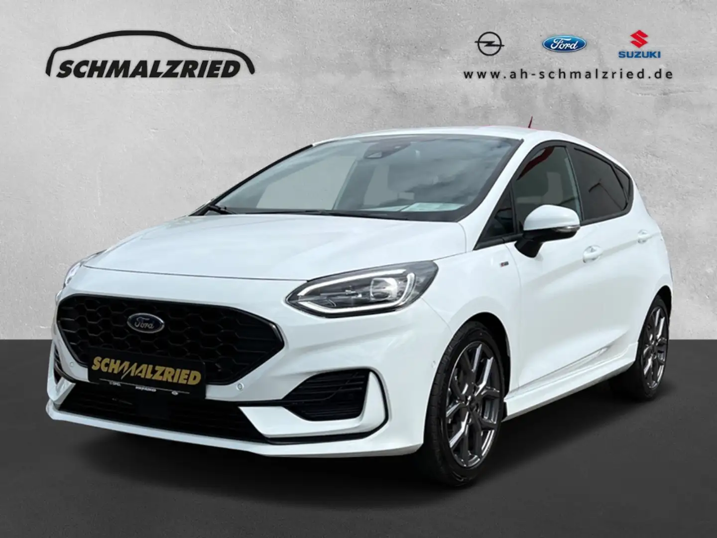 Ford Fiesta ST-Line 1.0 MHEV Sportpaket Navi Soundsystem LED B Weiß - 1
