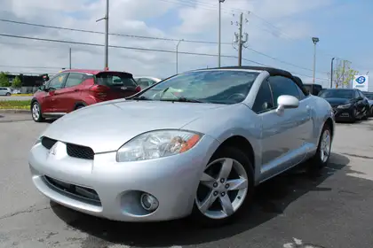 Gray 2008 Mitsubishi Eclipse Spyder GS Convertible Front-Wheel Drive Automatic