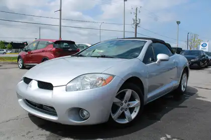Gray 2008 Mitsubishi Eclipse Spyder Convertible Front-Wheel Drive Automatic