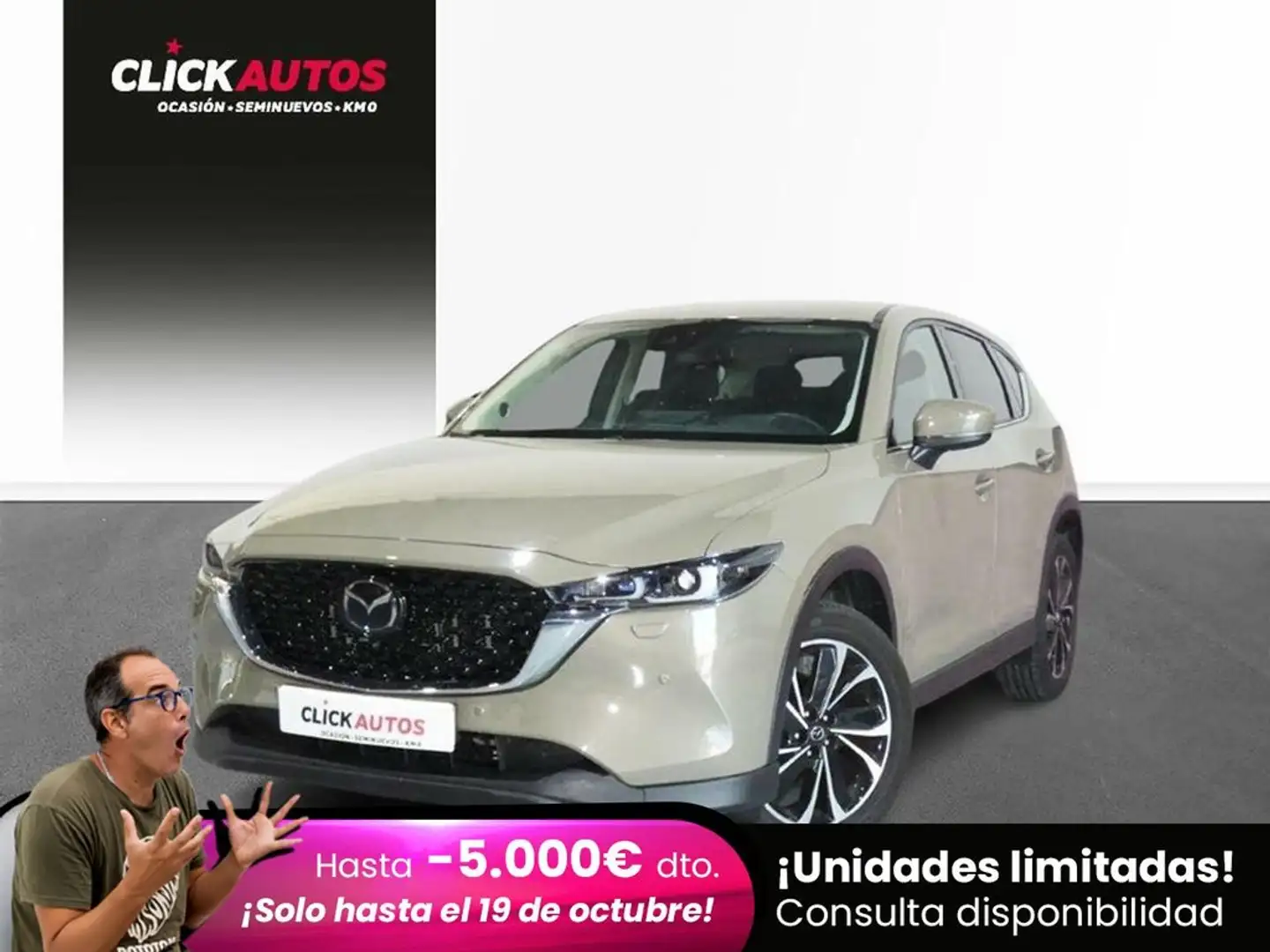 Mazda CX-5 2.0 Skyactiv 165CV Zenith + Pack Bose Beige - 1
