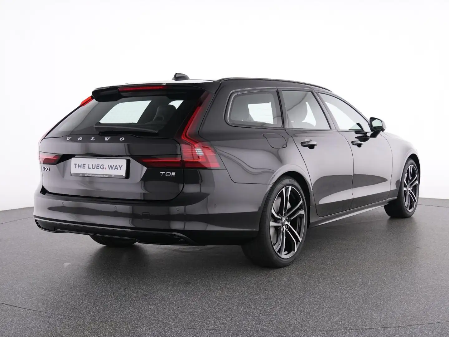 Volvo V90 T8 AWD Ultra Dark+360Kam+Pano+Nappa+Luft Schwarz - 2
