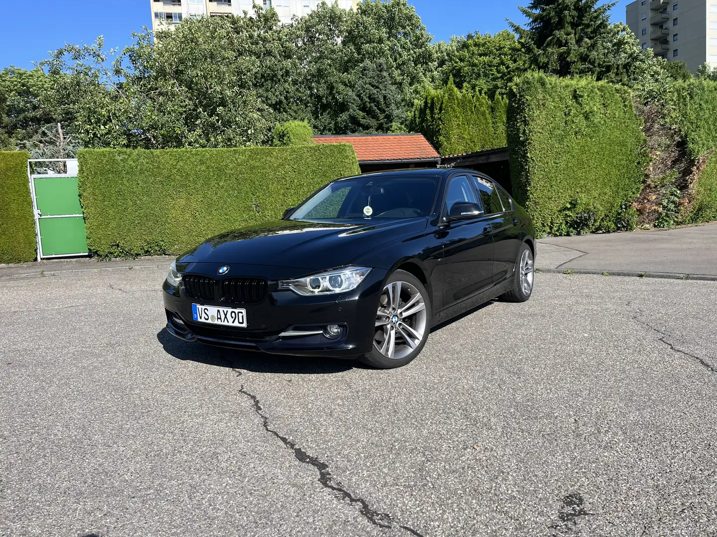 BMW 320 320 d F30 Sport Line*XENON*TÜV*Tempomat*Klimaaut. Negro - 1