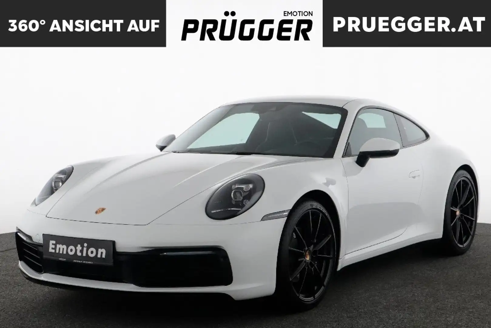 Porsche 911 992 Carrera Coupe PDK NAVI LED SAGA CHRONO Weiß - 1
