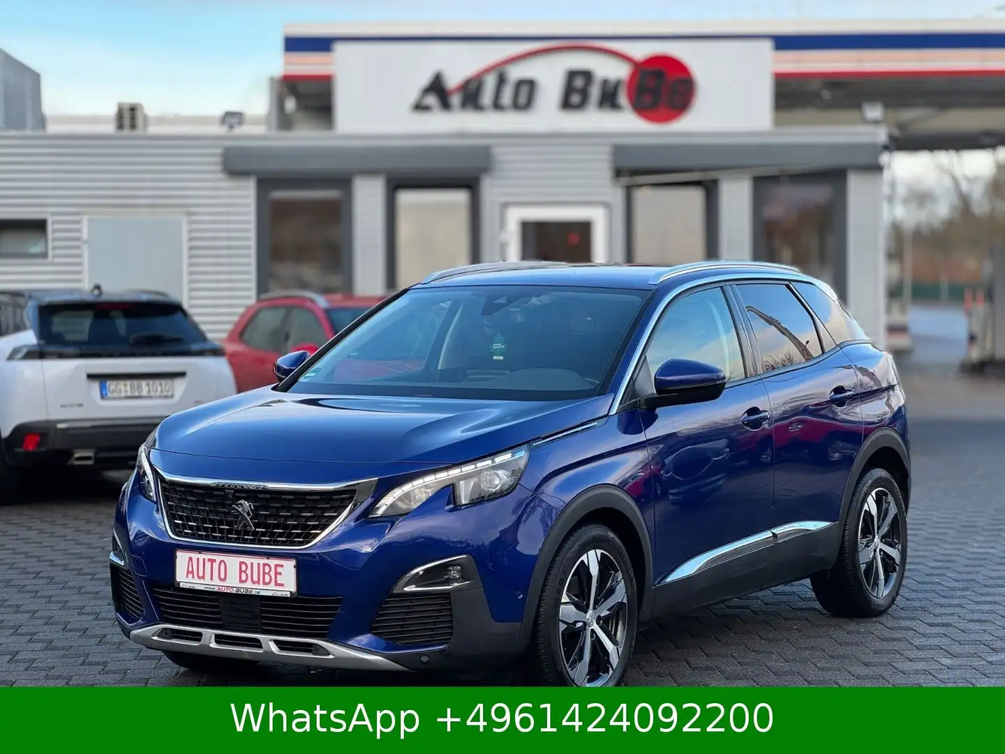 Peugeot 3008 2,0 DIESEL Allure LED|360°|SPURHALTEASSIST Blau - 2
