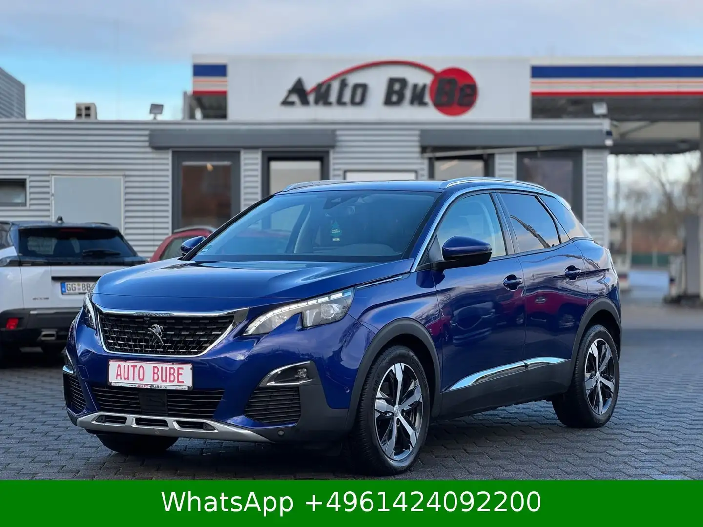 Peugeot 3008 2,0 DIESEL Allure LED|360°|SPURHALTEASSIST Blau - 1