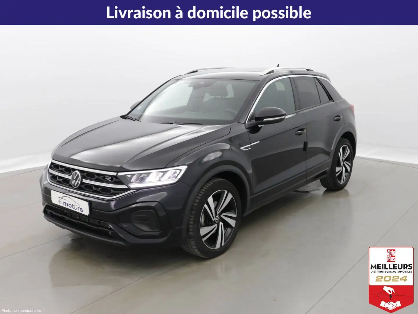 Volkswagen T-Roc 1.5 TSI EVO2 150 Start Stop DSG7 R-Line Edition Noir - 1