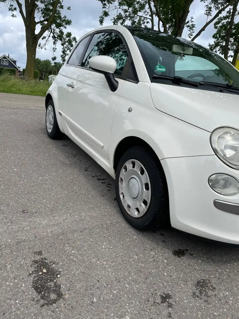 Fiat 500 1.2 Naked - SCHUIF DAK- CENTRALE DEURVEGRENDELING- Wit - 2