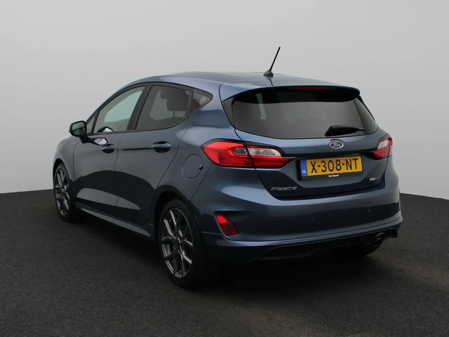 Ford Fiesta 1.0 EcoBoost Hybrid ST-Line | Winterpack | Cruise Blauw - 2