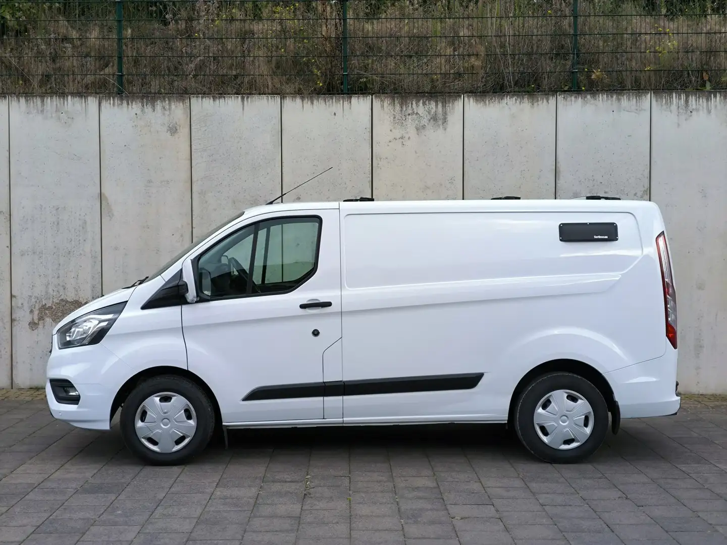Ford Transit Custom 320 3Sitz AHK Navi PDC ZRneu Blanc - 1