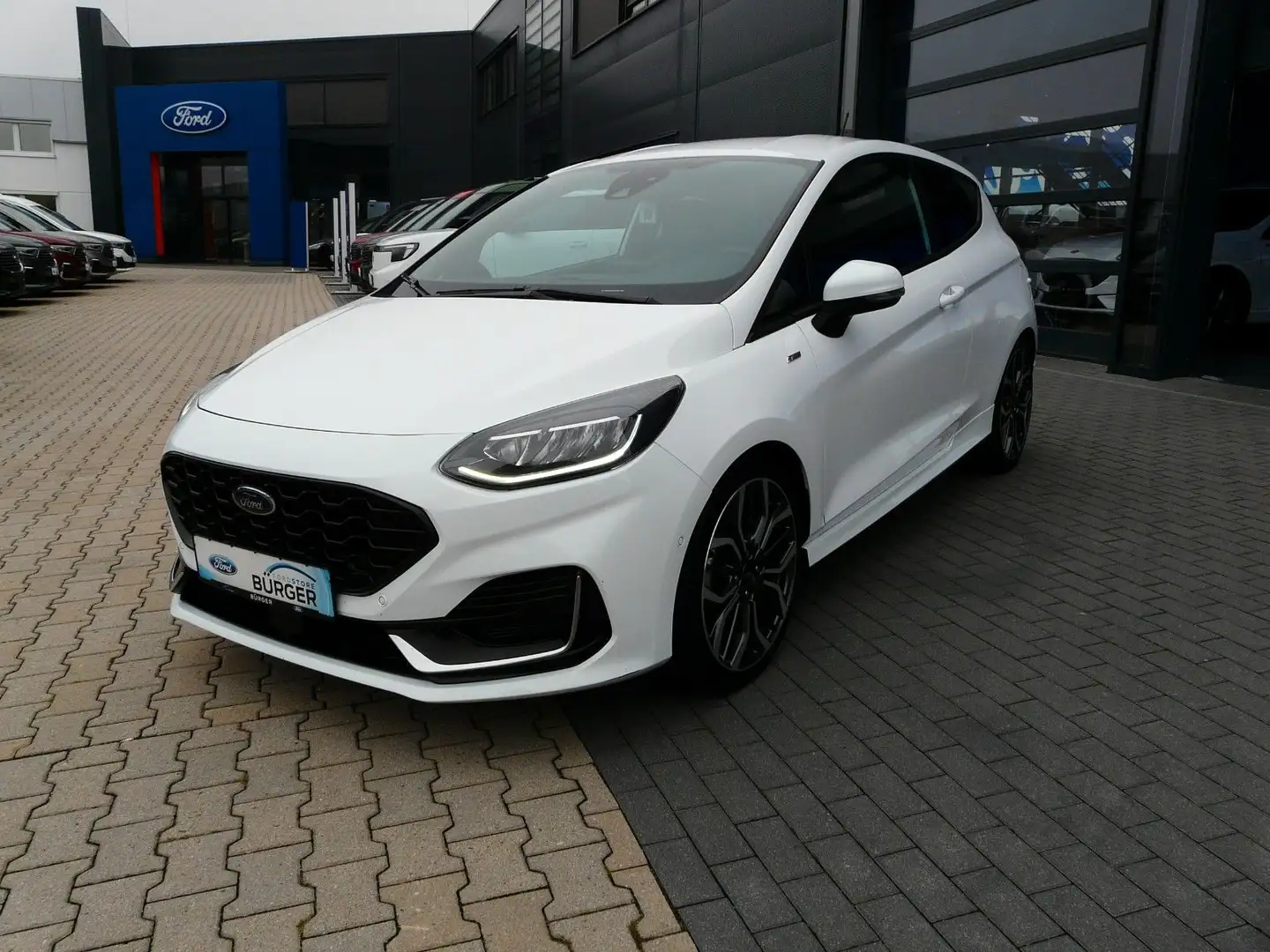 Ford Fiesta ST-Line Vignale *Navi*DAB*B&O-Play*Kamera Blanc - 1