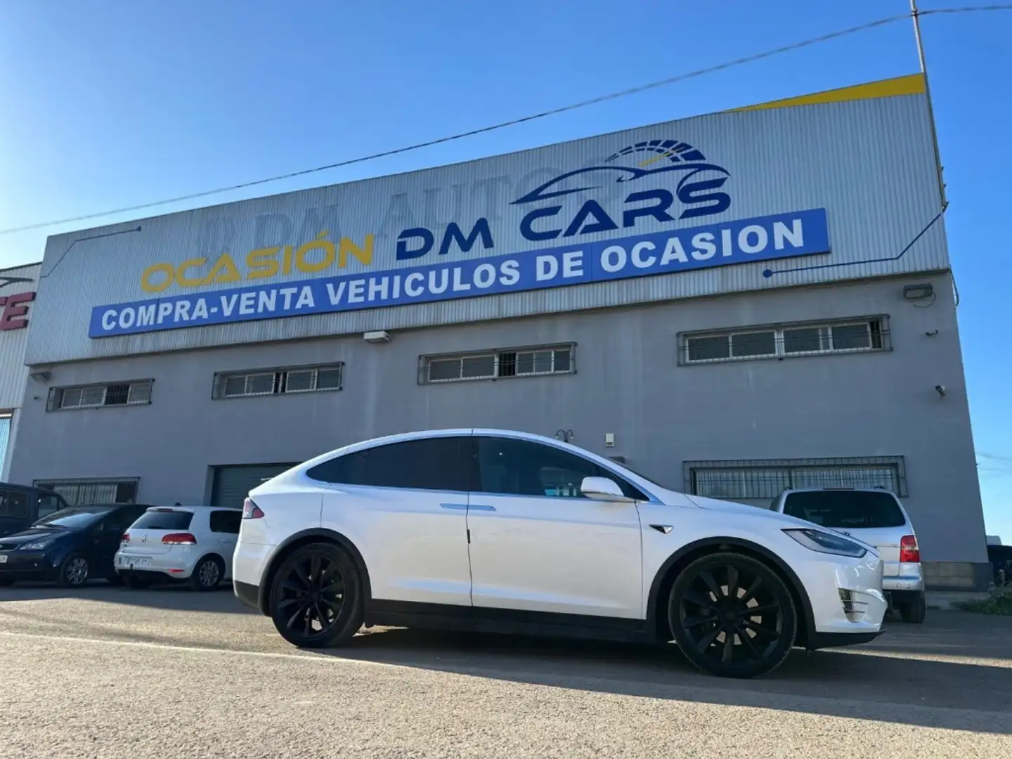 Tesla Model X 90D AWD Blanco - 1