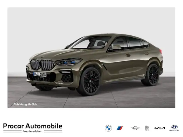 BMW X6 M50i M Sport HUD PANO ACC AHK NAVI LED Laser